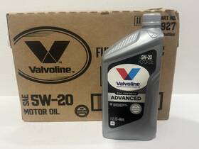 Valvfs5w206 Valvoline Advanced Full Synthetic Sae 5w-20 Motor Oil 1 Qt Case Of 6
