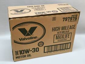 Valvmax10w306 Valvoline High Mileage Maxlife 10w-30 Synthetic Blend 1 Quart Pack Of 6