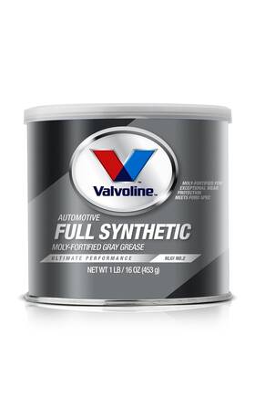 Vv986-12 Valvoline/valvoline Pro V Moly-fortified Gray Full Synthetic Grease 1 Lb Tub Case Of 12