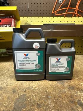 Vp001 Valvoline Radiator Super Cleaner And Water Pump Lubricant Protector