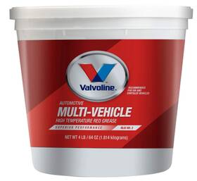 Vv616 Valvoline Multi-vehicle High Temperature Red Grease 4 Lb Tub