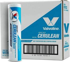 Vv7013310-cs Valvoline Cerulean #2 Heavy Duty Hd Grease 14.1 Oz Cartridge 10 Pack