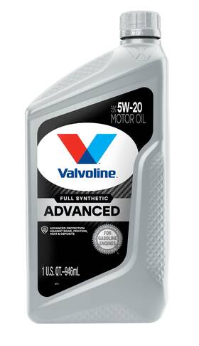 5w-20 Valvoline Vv927 Advanced Full Synthetic Motor Oil 1 Quart