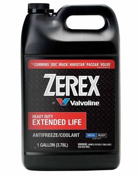 Zxed1 Valvoline New Zerex Extended Life Red Heavy Duty Hd Concentrate Antifreeze/coolant