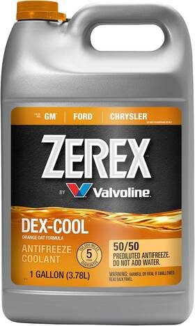 Zxelru1 Valvoline Zerex Dex-cool 50/50 Ready-to-use Antifreeze Coolant 1 Ga Zxelru1 Valvoline Zerex Dex-cool 50/50 Ready-to-use Antifreeze Coolant 1 Ga