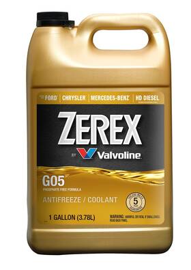 Zxgo51 Valvoline Zerex G05 Phosphate Free Concentrate Antifreeze Coolant 1 Gallon