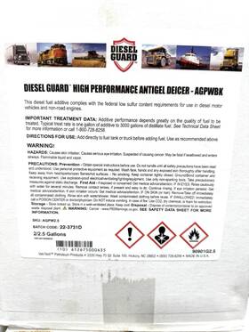 Agpw2.5 Valvtech Diesel Guard High Performance Antigel Deicer