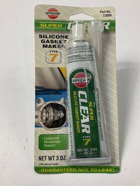 73009 Versachem Oem Import Sensor Safe Silicone Gasket Maker Type 7 Clear 3 Oz