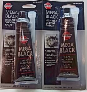 99839 Versachem Black Silicone Mega 2 3 Oz O.e.m Import Sensor Safe Oem Gasket Maker