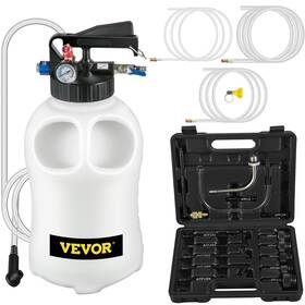 Vevor Qcbsx10l14atfbdv9v0 14 Piece 2 Way Manual Transmission Fluid Pump Refill System -2.5 Gallon Capacity