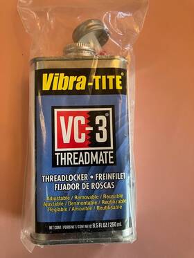 21325 Vibra-tite 8.5 Oz Can Threadmate Red 213 Threadlocker Series Vc-3 250 Ml