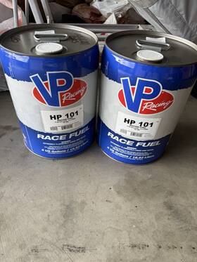 Hp-101 Vp Hp 101 2 5 Gallon Drums New Sealed Racing Fuel Hp-101 Vp Hp 101 2 5 Gallon Drums New Sealed Racing Fuel