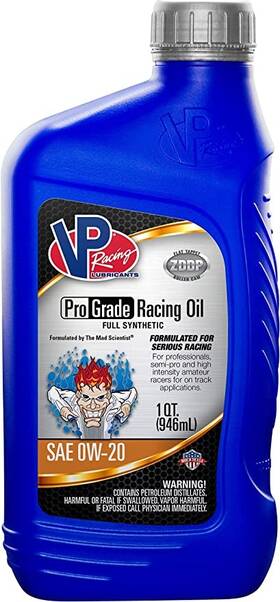 0w20 Vp Racing 2715 Pro Grade Sae Full Synthetic Oil - 1 Quart 0w20 Vp Racing 2715 Pro Grade Sae Full Synthetic Oil - 1 Quart