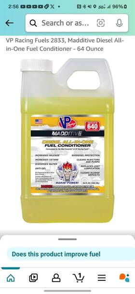 2833 Vp Racing Fuels Fuel Additive 2833 Vp Racing Fuels Fuel Additive