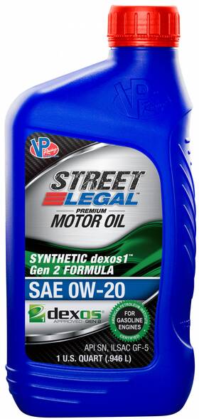 Vp3902543 Vp Racing Fuels Oil Street Legal Sae 0w-20 Full Synthetic