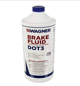 Wagner Fc134281 Dot 3 Brake Fluid 32 Oz 946ml Heavy Duty For Cars Trucks Suvs Vans
