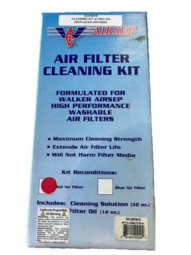 Ddf9016 Walker Genuine Air Sep Filter Cleaning Kit Red Oil
