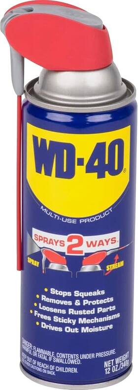 490057 Wd-40 Aerosol Spray Lubricant With Flip Up Smart Straw 12 Ounce Can