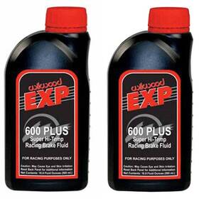 9101192 Wilwood Exp 600 Plus Racing Brake Fluid 500 Ml Bottle 2 Pack