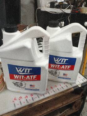 Wittrans 792671175070 2 Pack Wit Multi Vehicle Automatic Transmission Fluid Gallons 550