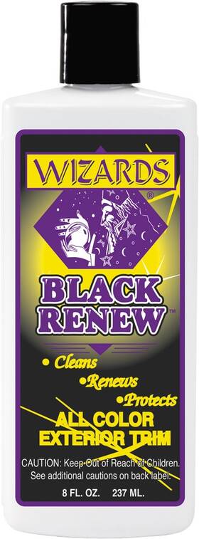 57-6320 Wizards Black Renew Exterior Trim Treatment