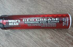 Wolfs Head 824686883012 14oz Cartridge Of Red Grease Lithium Complex #2 Unopened