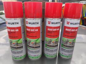 Wurth 0890200125 Lot Of 4 Porsche Rost Off 48 Rust Loosener 10.1oz