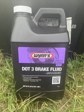 16203 Wynns Heavy Duty Dot 3 Brake Fluid - 64oz