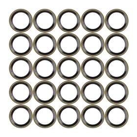 A19052400ux0565 X Autohaux 25pcs M12 Bronze Tone Car Engine Oil Drain Crush