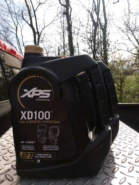779711-2 Xps Marine Xd100 E-tec Synthetic Formula Direct Injection Engine Oil 1 Gallon
