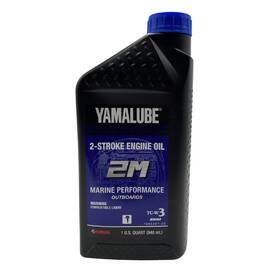 Lub-2strk-m1-12 Yamaha Yamalube 2m Semi-synthetic Two-stroke Outboard Engine Oil Quart Lub-2strk-m1-12 Yamaha Yamalube 2m Semi-synthetic Two-stroke Outboard Engine Oil Quart