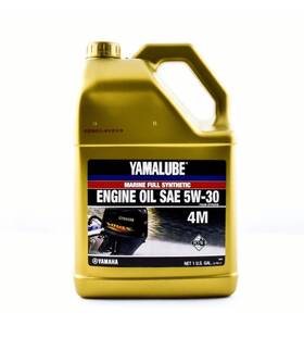 Lub05w30fc04 Yamaha Yamalube 5w-30 Full-synthetic Four-stroke Outboard Engine Oil Gallon Lub05w30fc04 Yamaha Yamalube 5w-30 Full-synthetic Four-stroke Outboard Engine Oil Gallon