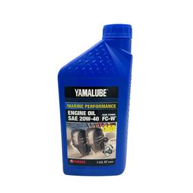Yamaha Lub20w40fc12 Yamalube 20w-40 Four-stroke Outboard Engine Oil Quart