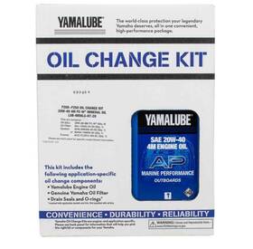 Lubmrnlgkt20 Yamaha Oil Change Kit F200-250 - Free Ship
