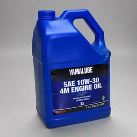 Fc-04 Yamalube Sae 10w-30 4m Engine Oil Marine Performance Outboards 1 Gal