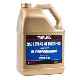 Lub10w40fs04 Yamalube Hi-performance Full Synthetic 4t Engine Oil 10w-40 1 Gallon Lub10w40fs0