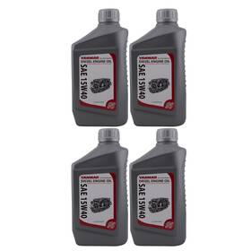 41540 Yanmar Sae 15w-40 Diesel Engine Oil 1 Quart Pack Of 4