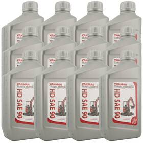 Sae90-12cs Yanmar Sae90 Travel Motor Oil Full Synthetic Equipment Hydraulic 1 Quart Case Of 12