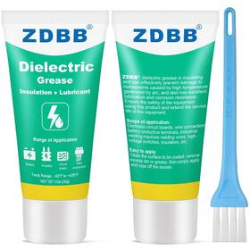 Zdbb 717661653314 Silicone Dielectric Grease For Electrical Connectors Die 2 Pack 1 Oz