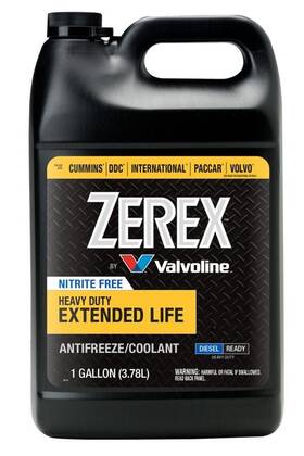 846439-6 Zerex/valvoline Hd Nitrite Free Extended Life Concentrate Antifreeze/coolant 1 Ga Case
