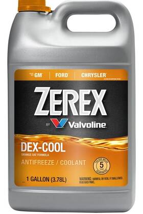 Zxel1-6 Zerex/valvoline Dex-cool Organic Acid Technology Concentrate Antifreeze/coolant 1 Ga