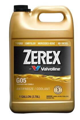 Zxg051-6 Zerex/valvoline G05 Phosphate Free Concentrate Antifreeze/coolant 1 Ga Case Of 6