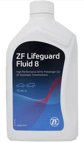 Zf Tmx777-8481 Transmission Fluid 1 Liter Lifeguard 8