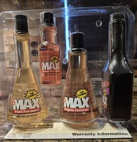 51-001 Zmax Power System With Linkite 4 Bottles Nos