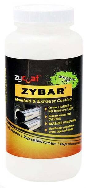 13016 Zycoat Zybar Hi-temp Coating Cast Metallic Silver