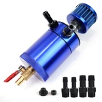 Wenjtp Oil Catch Can Kit With 4 Adapters + Breather Filter Drain Valve Plug 2.... Fixed Price $41.44.