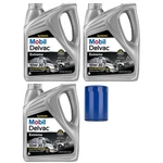 Mobil Delvac 10W-30/AC Delco Filter 6.6L Duramax Oil Change Kit. Fixed Price $111.99.