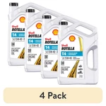 (4 Pack) Shell Rotella T4 Triple Protection 15W-40 Diesel Engine Oil, Gallon. Fixed Price $57.49.