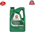 Castrol Gtx High Mileage 10W-40 Synthetic Blend Motor Oil, 5 Quarts. Fixed Price $20.99.
