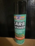 Carb Cleaner Justice Brothers Professional Size 14 Oz. Aerosol Can New. Fixed Price $10.00.